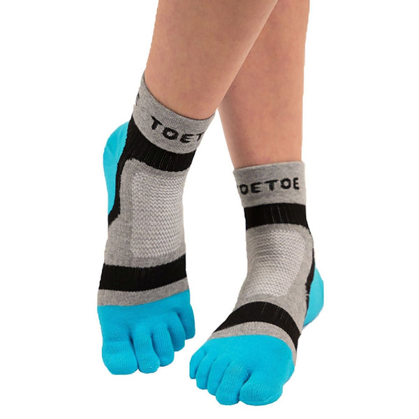 1 Pack Mens & Ladies Sports Light Runner Low Cut Toe Socks