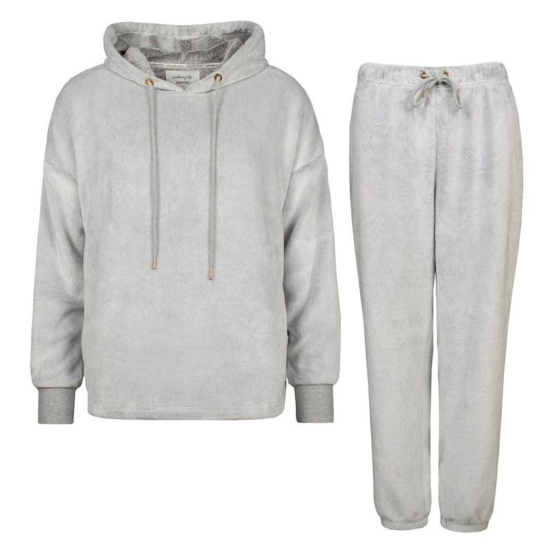 Ladies Thermal Tracksuit Set with Soft Top & Bottoms for Winter
