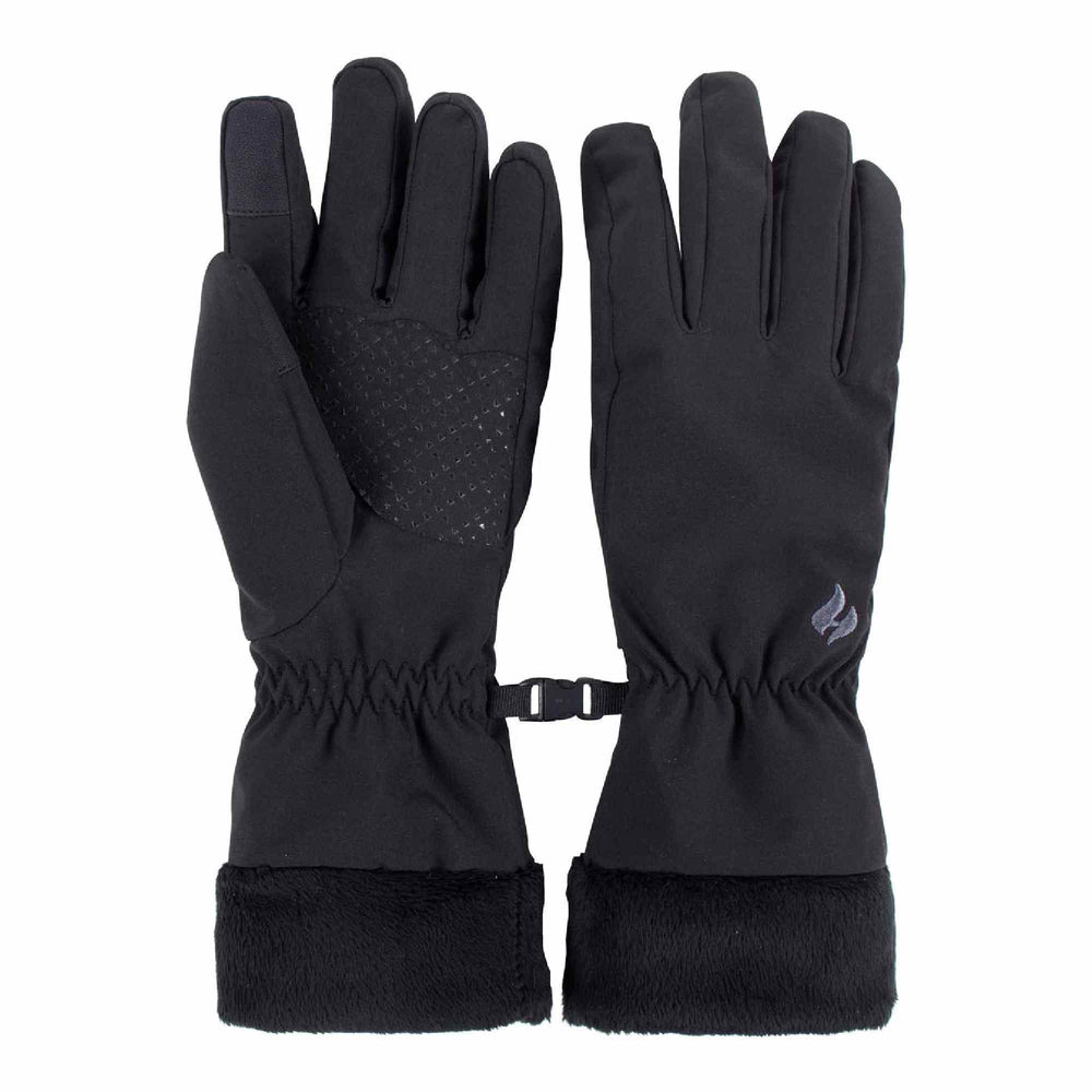 Ladies Soft Shell Waterproof Wind Resistant Thermal Gloves