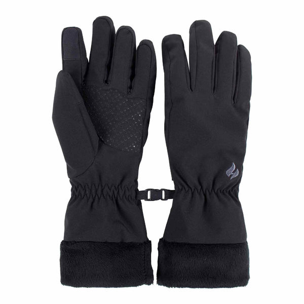 Ladies Soft Shell Waterproof Wind Resistant Thermal Gloves
