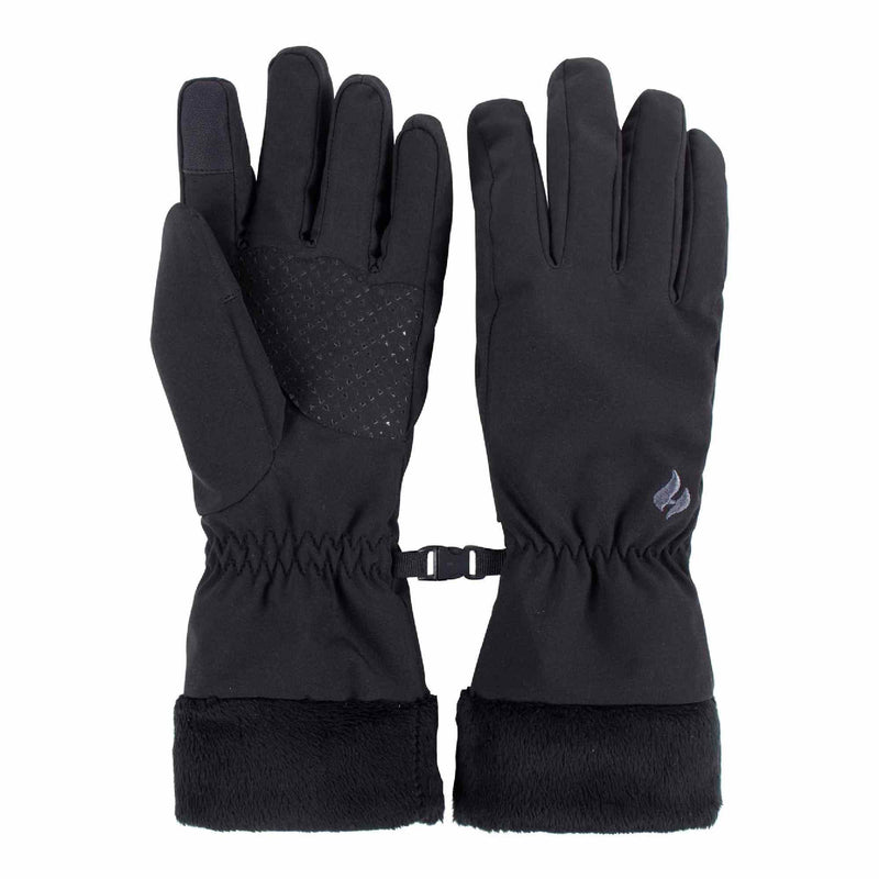 Ladies Soft Shell Waterproof Wind Resistant Thermal Gloves