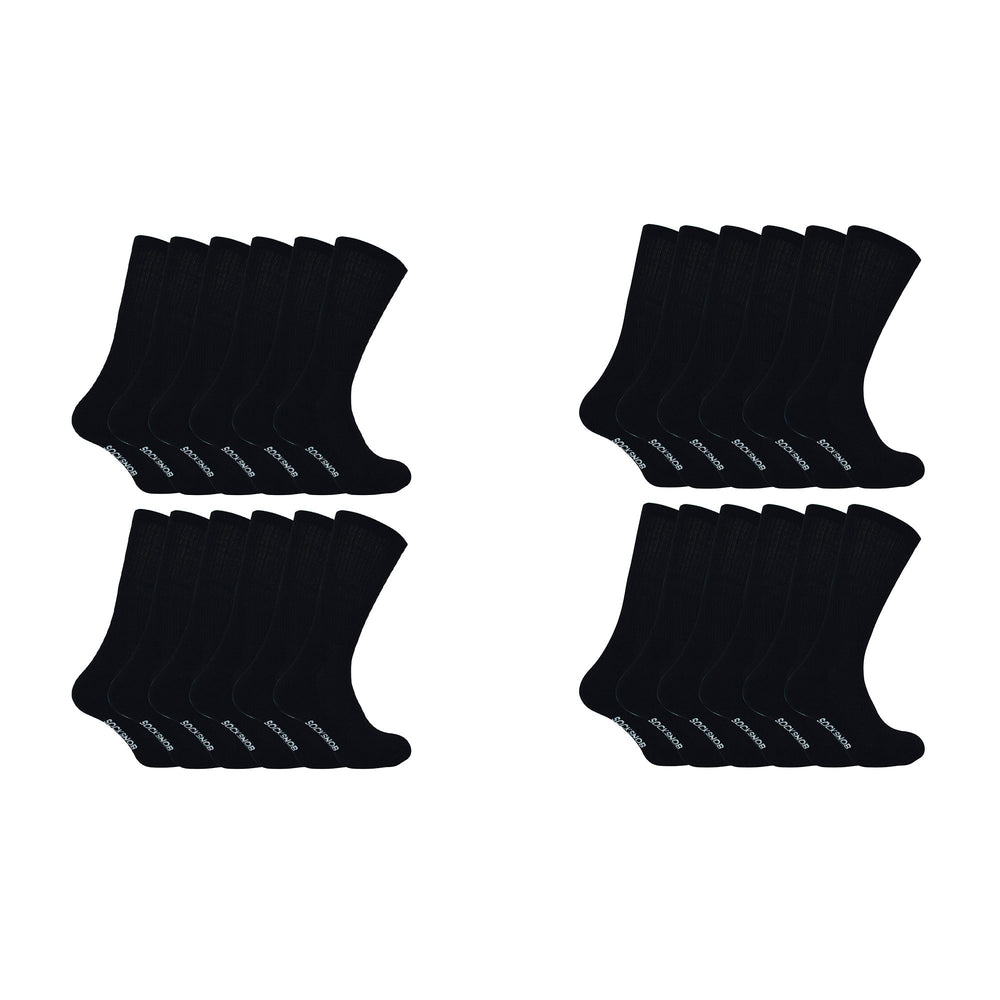 Mens Bamboo / Organic Cotton Running Sport Socks (Multipack Options)