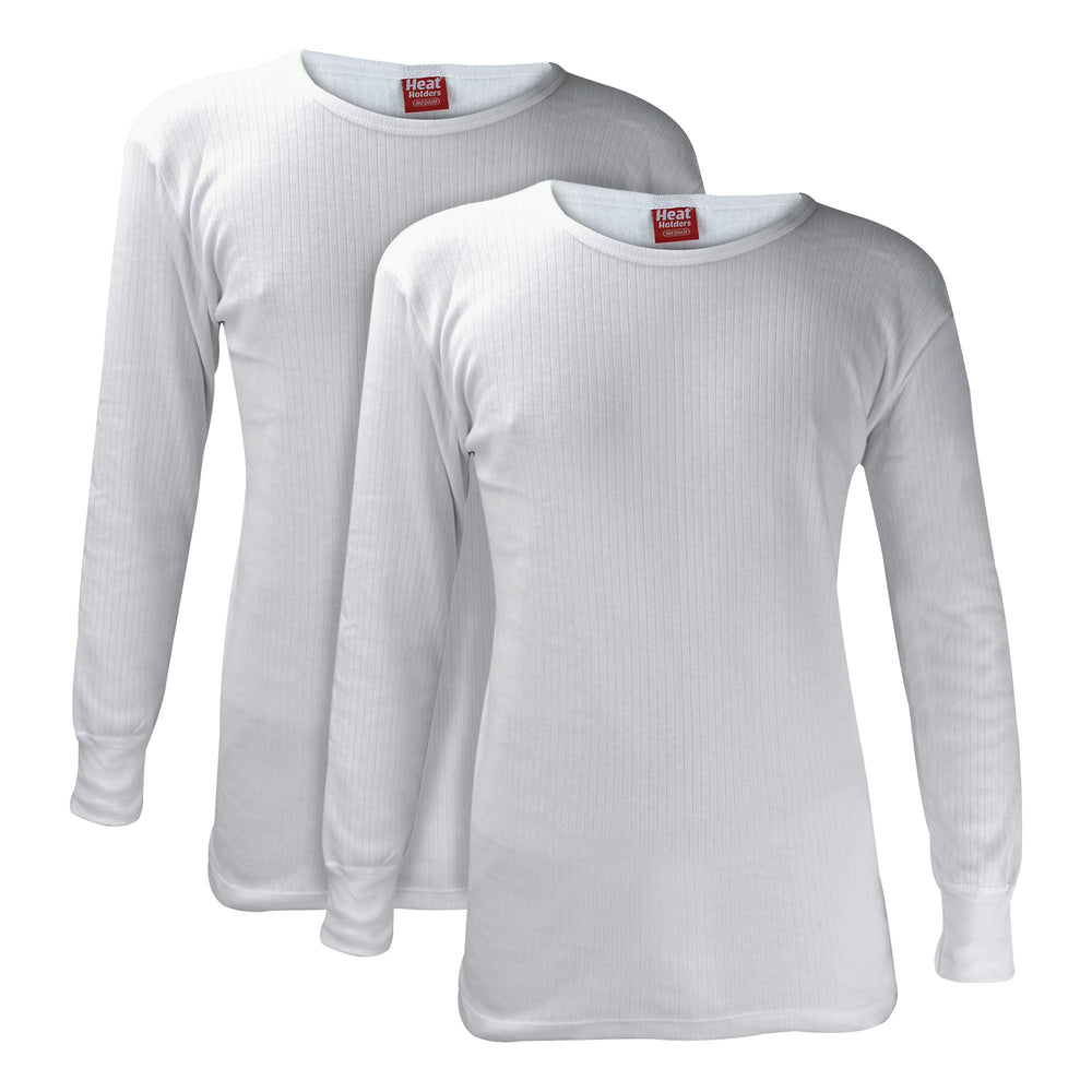 2 Pack Mens Long Sleeve Thermal Top for Winter