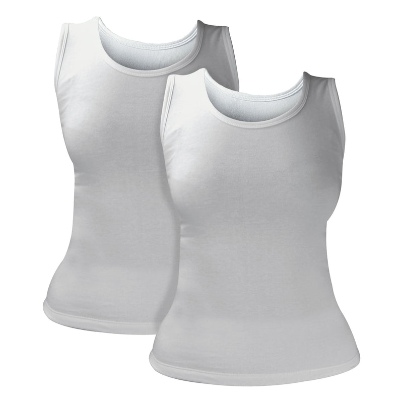 2 Pack Ladies Thermal Sleeveless Top for Winter