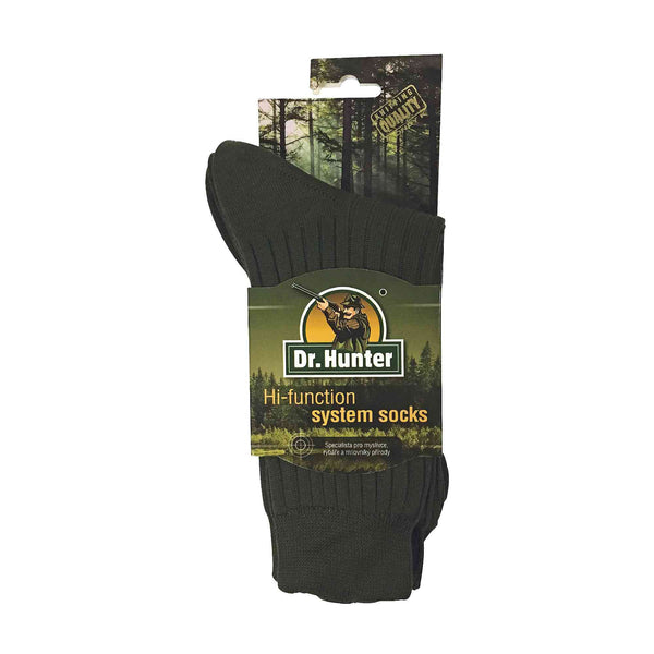 2 Pack Mens 100% Cotton Hiking Boot Socks