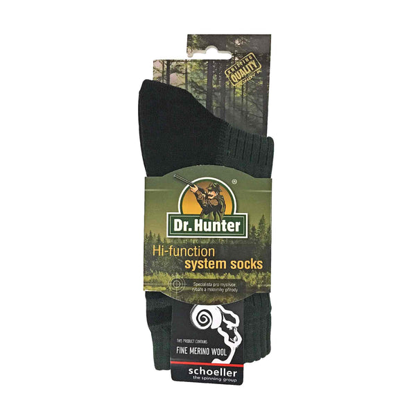 1 Pack Mens Reinforced Heel & Toe Merino Wool Hiking Socks