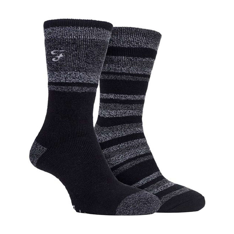 2 Pack Mens Thermal Walking Socks | Great for Outdoor Winter Trekking & Hiking