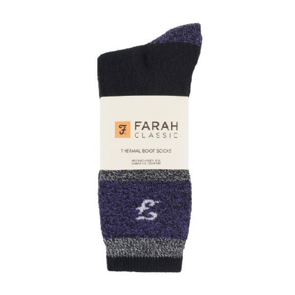 2 Pack Mens Thermal Walking Socks | Great for Outdoor Winter Trekking & Hiking