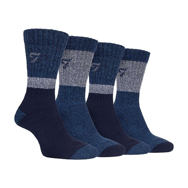 2 Pack Mens Thermal Walking Socks | Great for Outdoor Winter Trekking & Hiking