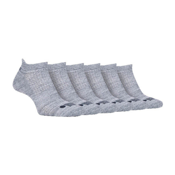 6 Pack Mens Cotton Cushioned Sport Ankle Trainer Socks for Running