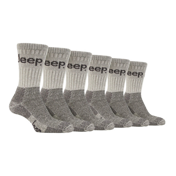 Mens Luxury Cushioned Cotton Hiking Socks (Multipack Options)
