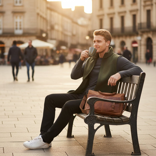 Men’s Microfleece Bodywarmer | 300GSM Casual Warm Gilet