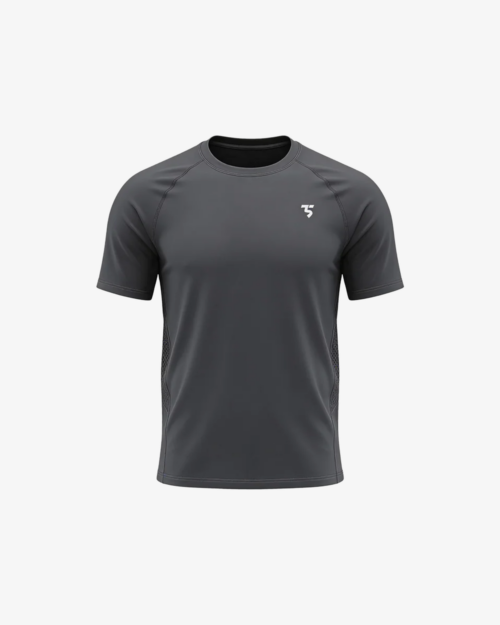 Men's Quick-Dry Activewear Top - Charcoal