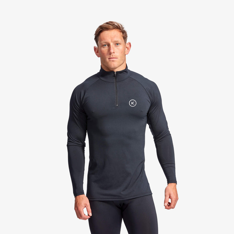 KYMIRA Men’s Long-Sleeve Quarter-Zip Top