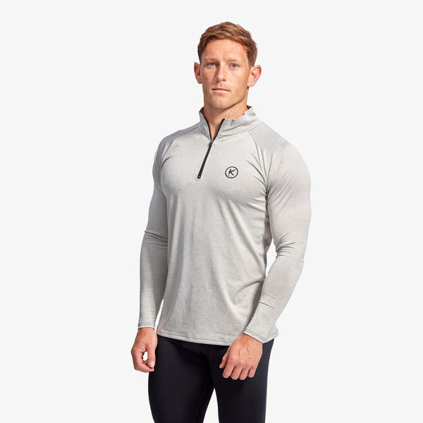 KYMIRA Men’s Long-Sleeve Quarter-Zip Top