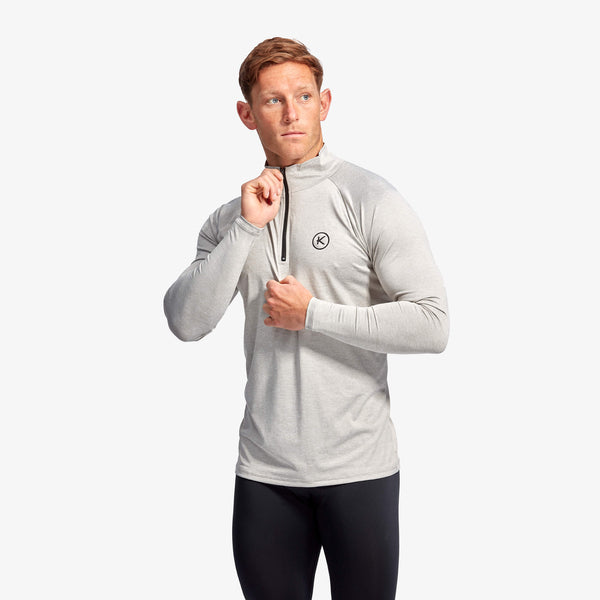 KYMIRA Men’s Long-Sleeve Quarter-Zip Top