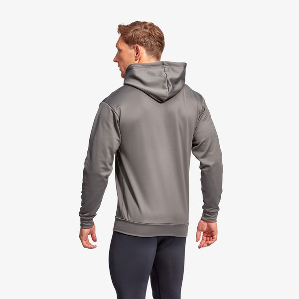 KYMIRA Men’s Hoodie — Grey & Blue