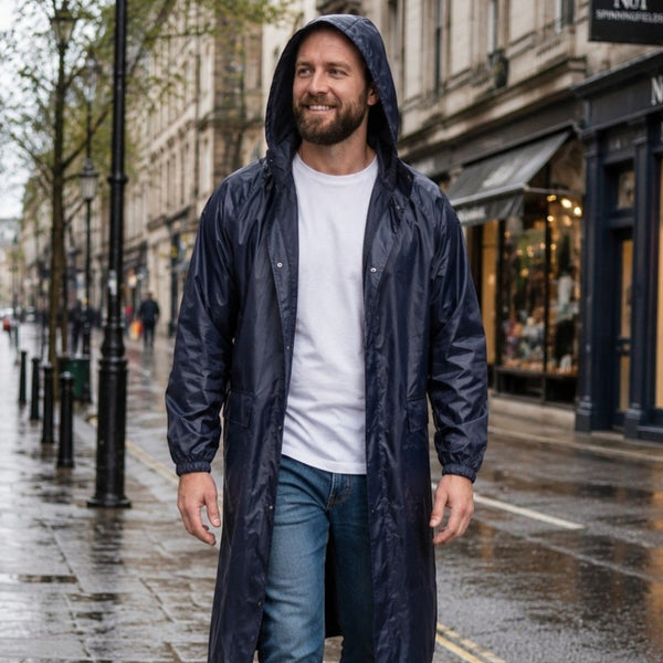 Adults Arctic Storm Orbit Long Length Waterproof Rain Coat