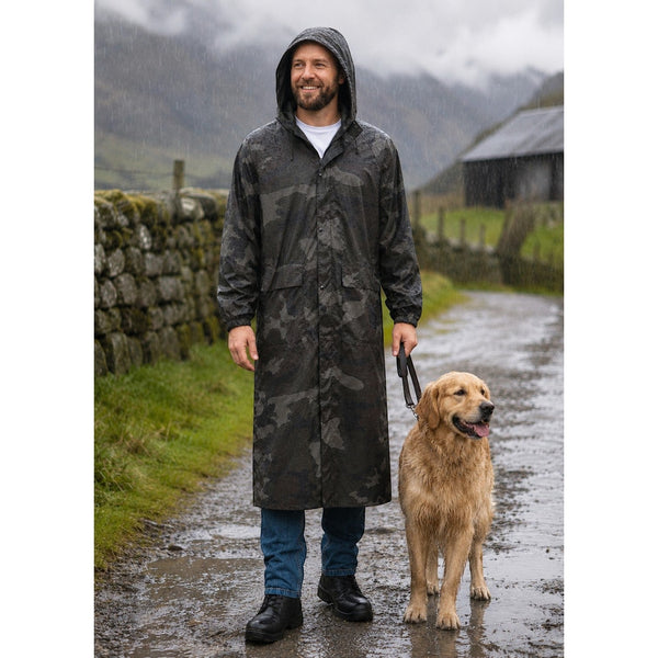 Adults Arctic Storm Orbit Long Length Waterproof Rain Coat