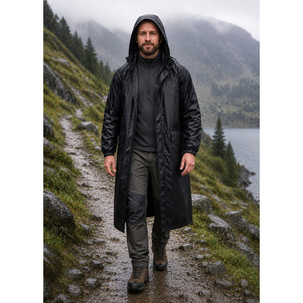 Adults Arctic Storm Orbit Long Length Waterproof Rain Coat