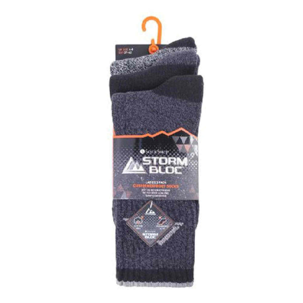 3 Pack Ladies Lightweight Hiking Socks with Arch Support