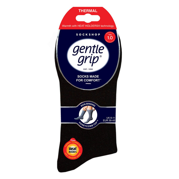 Mens Non-binding Thermal HoneyComb Top Socks