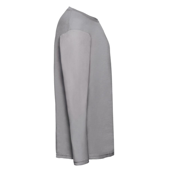 Mens Crew Neck Essential Long Sleeve Cotton T Shirt