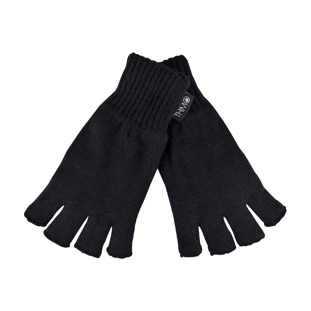 Ladies Thermal 3M Thinsulate Lined Fingerless Gloves for Winter