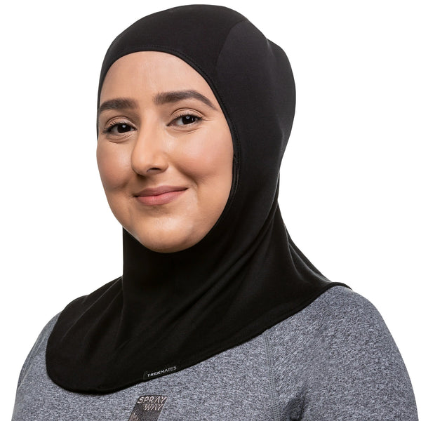 Womens Silk Hijab Liner Lightweight Breathable Thermal Hiking Outdoor Wear