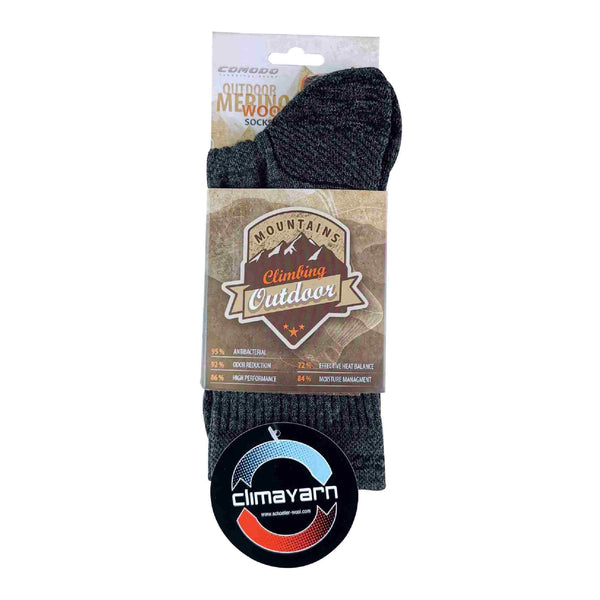 1 Pack Merino Wool Quick Drying Lightweight Hiking Socks