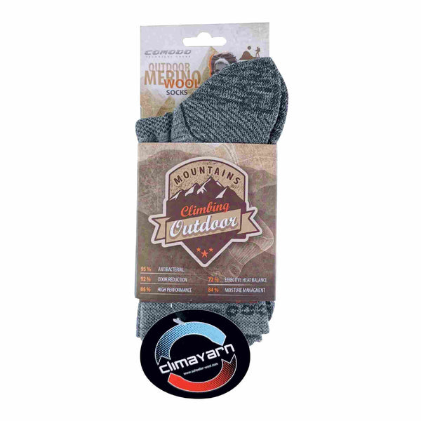 1 Pack Merino Wool Quick Drying Lightweight Hiking Socks