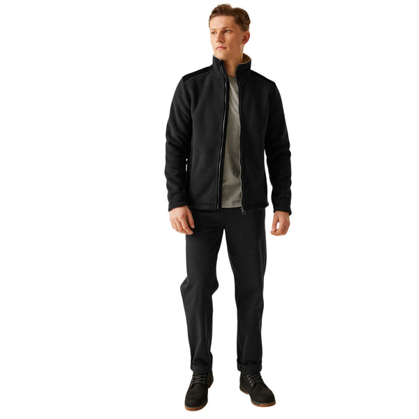 Mens Regatta Faversham Full Zip Fleece Lined Jacket