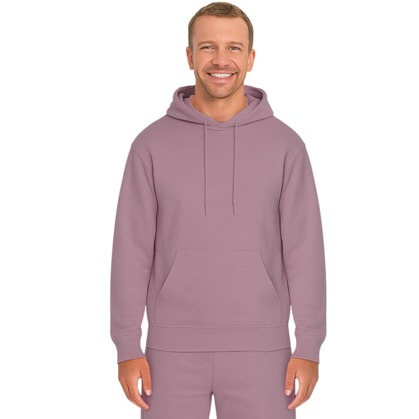 Unisex Heavy Blend Plain Hoodie – Comfy Fleece Pullover with Pouch Pocket