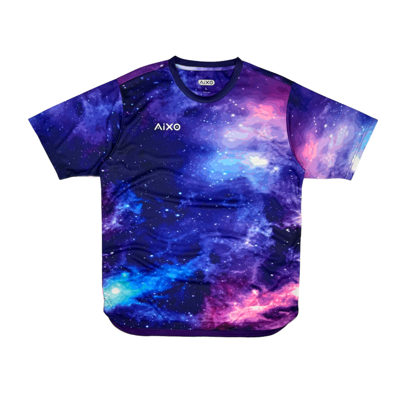 AIXO Spaceballs Men's Sports T-Shirt — Purple