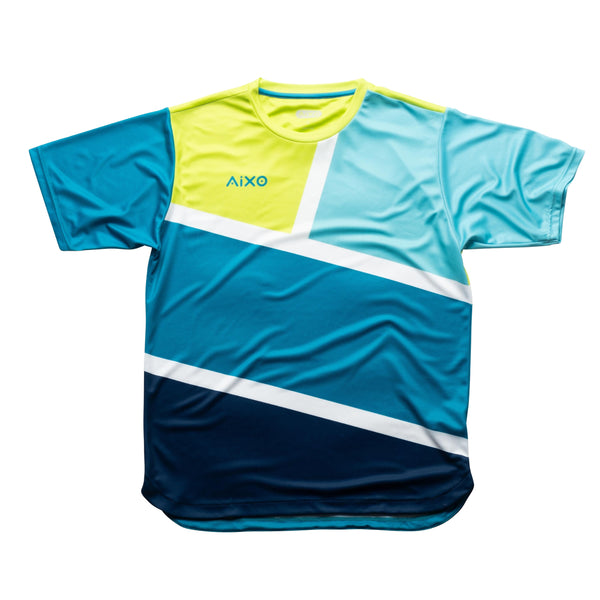 AIXO Court Men's Sports T-Shirt — Teal