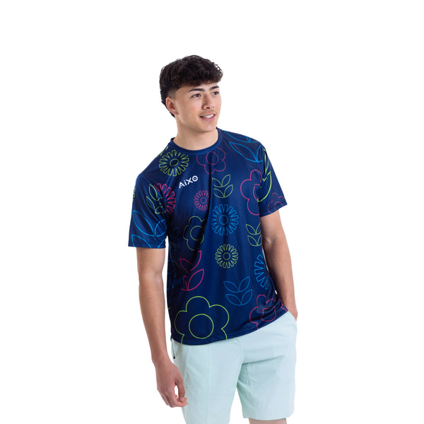 AIXO Spring Men's Sports T-Shirt — Ivory