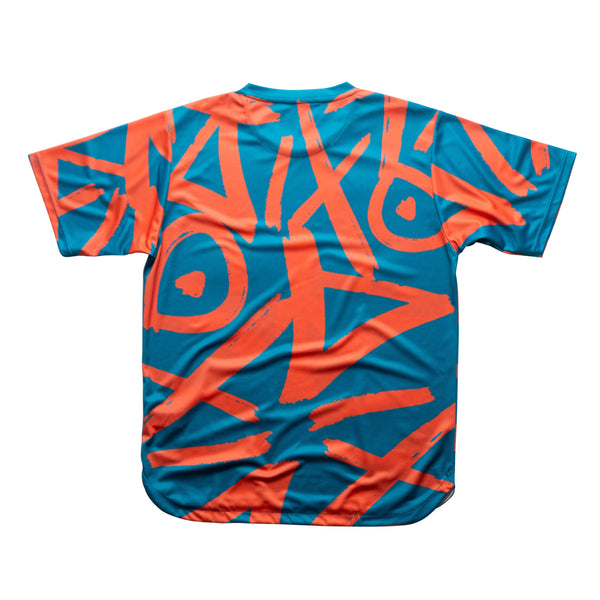 AIXO Tagged Men's Sports T-Shirt — Teal