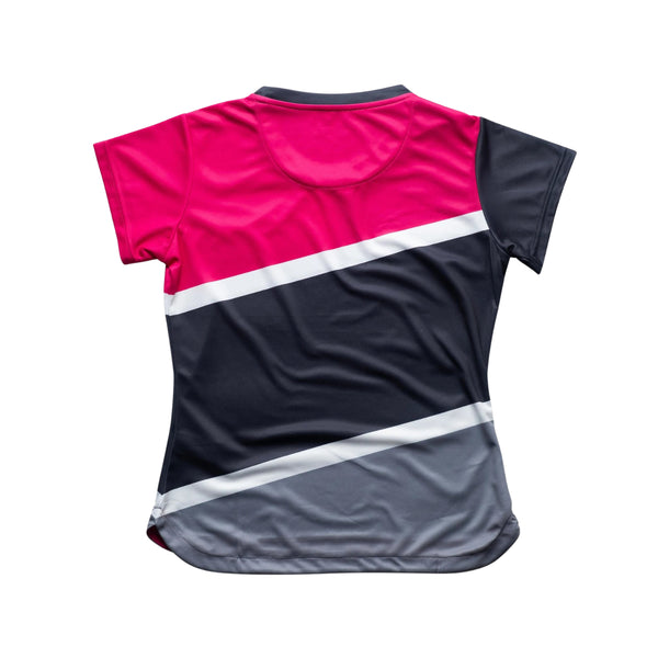 AIXO Court Women's Sports T-Shirt — Graphite