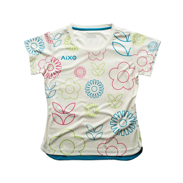 AIXO Spring Women's Sports T-Shirt — Navy
