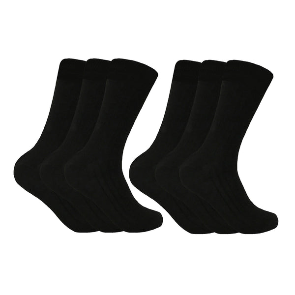 Mens Winter Warm Wool Blend Hiking Socks for Boots (Multipack Options)