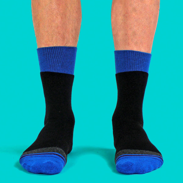 3 Pack Mens Cushioned Cushioned Dual Layer Hiking Socks