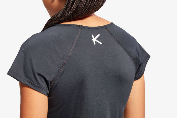 KYMIRA Women’s Performance Cap-Sleeve Top