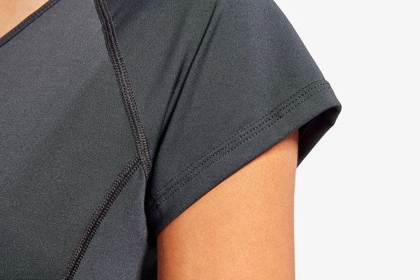 KYMIRA Women’s Performance Cap-Sleeve Top