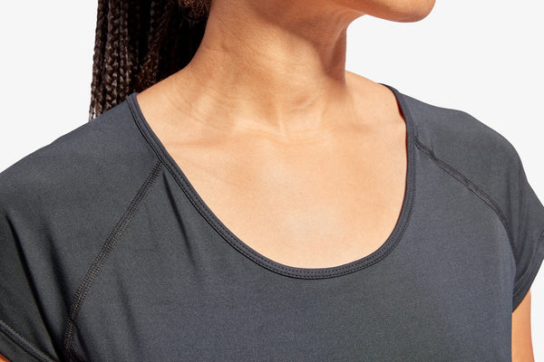 KYMIRA Women’s Performance Cap-Sleeve Top