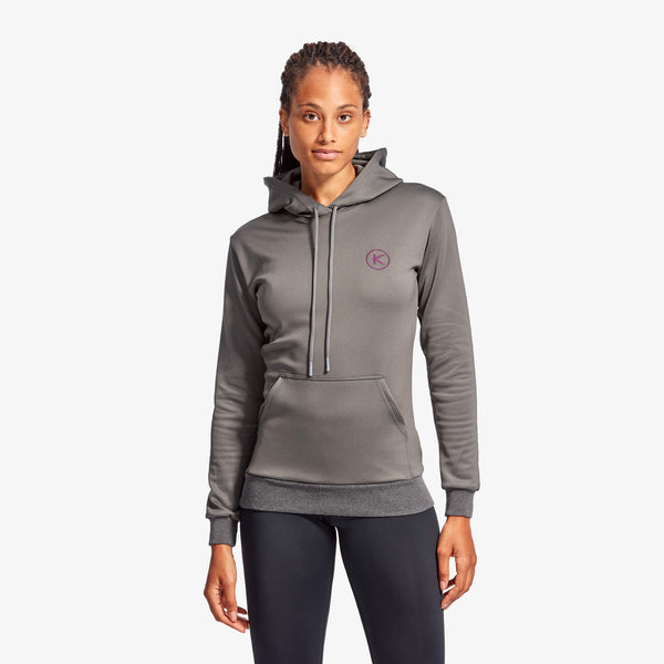 KYMIRA Women’s Hoodie — Grey & Blue