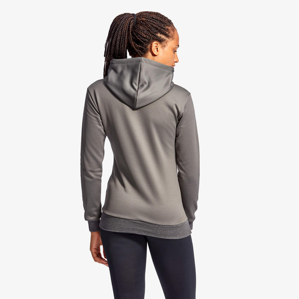 KYMIRA Women’s Hoodie — Grey & Blue