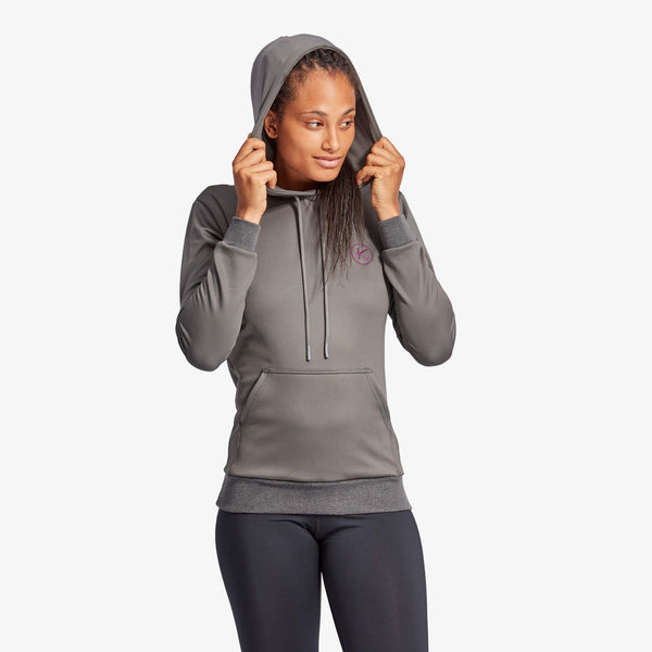 KYMIRA Women’s Hoodie — Grey & Blue