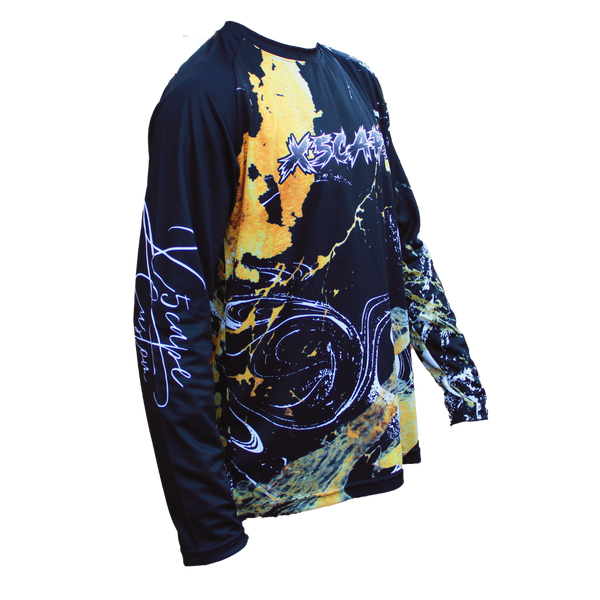 X5CAPE Marvelous Marble Mountain Bike Jersey