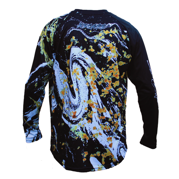 X5CAPE Marvelous Marble Mountain Bike Jersey