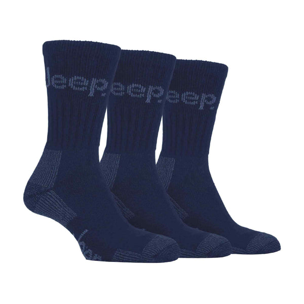 Mens Luxury Cushioned Cotton Hiking Socks (Multipack Options)